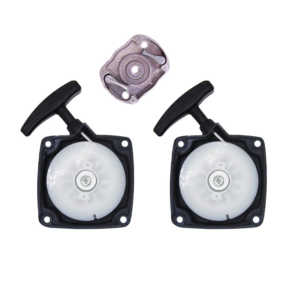 SWNKDG 2ps Recoil Starter + Pawl For Petrol Strimmers&Multi Tools 43CC - 52CC
