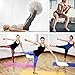 Muezna Non Slip Yoga Socks for Women, Toeless Anti-Skid Pilates, Barre, Ballet, Bikram Workout Socks with Grips