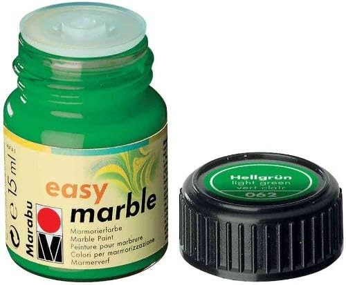 Marabu Easy Marble Jar 15ml With Dropper Cap-White, Paint, 4.8 x 3 x 3.2 cm, 15 ml (Pack of 1) - Image 5