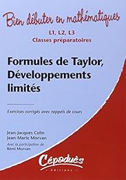 Formules de Taylor, développements limités