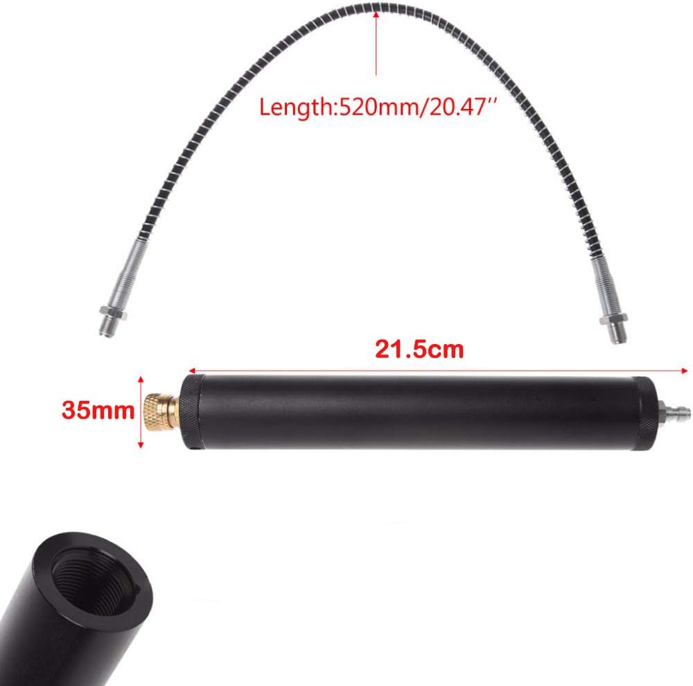 30Mpa Oil Water Separator Filter for High Pressure Air Compressors PCP Air Pump, Black - Image 5