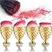 Start 4PC/Set Gold Brush Fish Scale Fishtail Powder Foundation Makeup Cosmetic All Shapes Brush