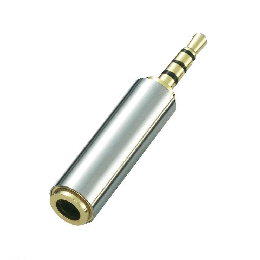 Elettronica Vimmor 4 pz 2.5 mm maschio a 3.5 mm femmina adattatore audio jack  cuffie convertitore 3 anello di prima qualità Stereo or mono 2.5 Male to  3.5 Female farmaki.gr
