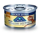 Blue Buffalo Healthy Gourmet Canned Cat Food, Flaked Chicken Entree, (Pack of 24 3-Ounce Cans)