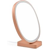 Lumie Dash &ndash; 10,000 Lux Compact Bright Light Therapy Lamp for Mood and Energy Boost and Winter Blues Relief, Crystal Clear Illumination and Maximum Visual Comfort - Terracotta Pink