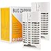 OFFENICE Electric Indoor Bug Zapper for Home, Indoor Bug Lights Zappers, Electric Bug Zapper Outdoor, Plug in Mosquito Killer, Stink Bug Killer Indoor, Mosquito Zapper, Indoor Mosquito Trap - 2 Packs