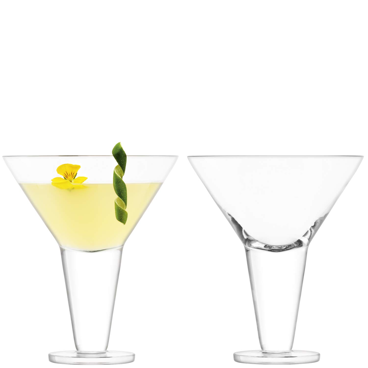 LSA International Cocktail Glass, Yellow — image 1