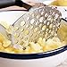 Flytt Stainless Steel Potato Masher,Best Potato Ricer with Horizontal Handle,to Smooth Mashed Potatoes,Vegetables and Fruits
