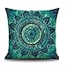 Winhurn Colorful Bohemia Style Linen Cushion Cover Pillow Case for Sofa Home Decor (Style B)
