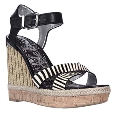 sam edelman suede wedge sandals