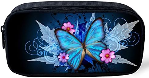 3D Animal Face Print Canvas Pencil Case Dirt-Proof Pen Bag Makeup Cosmetic Bag PH-Z165K
