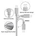 Youer Lightning Cable 3Pack 3FT 6FT 10FT Nylon Braided Certified iPhone Cable USB Cord Charging Charger for Apple iPhone X, 8, 7, 7 Plus, 6, 6s, 6+, 5, 5c, 5s, SE, iPad, iPod Nano, iPod Touch (Gray)