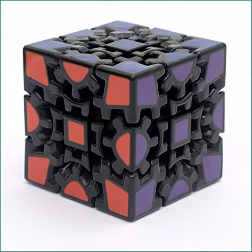 DKY Magic Combination 3D Gear Cube Ultra-smooth Cube Puzzle - Black