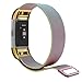 Fitbit Charge 2 Band Metal ,Oenbopo Milanese Loop Stainless Steel Adjustable Bracelet Strap Replacement Wristbands for Fitbit Charge 2 ,with Unique Magnet Lock No Buckle Needed