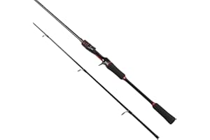RASTKY Baitcaster Fishing Rod Lightweight Carbon Material Powerful Tool for Saltwater Freshwater Fishing Tackle 1.8M, #412, I