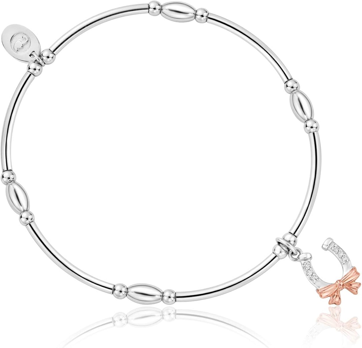 Clogau Lucky Horseshoe Affinity Bead Bracelet Amazon.co.uk Jewellery
