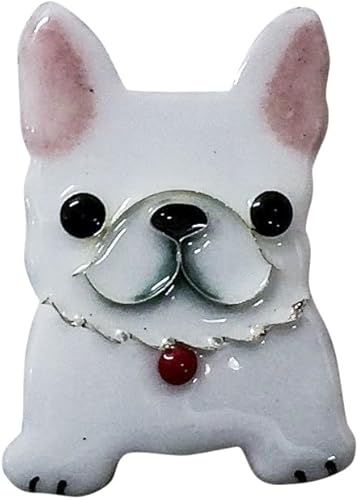 Amazon ブローチ 七宝焼 フレンチブルドッグ カラー ホワイト ブローチ 通販