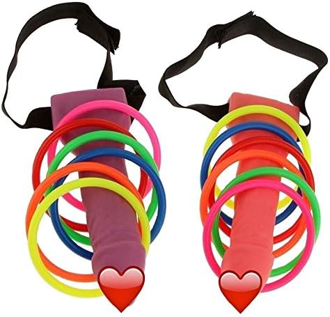 Hen Stag Willy Ring Toss Hoopla Headband Game Girls Night Out Games Set