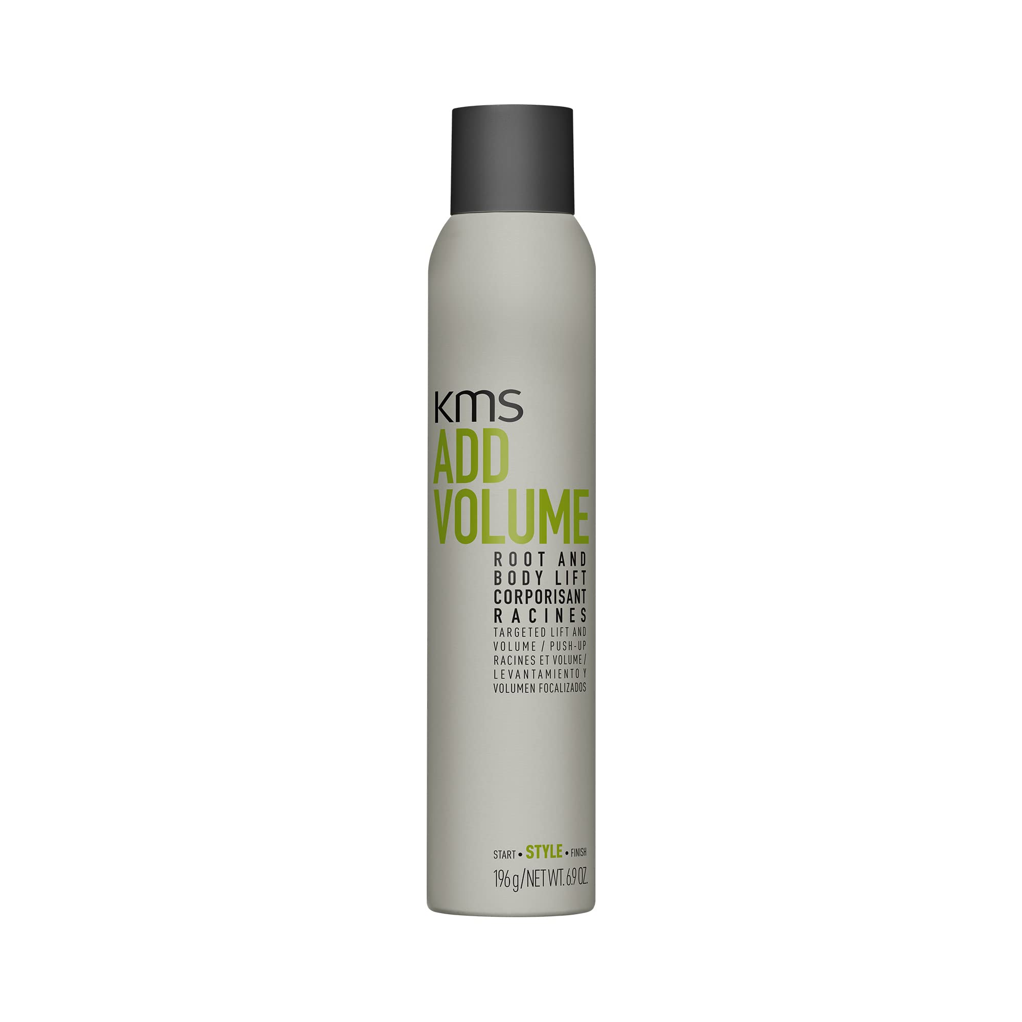 KMS AddVolume Root & Body Lift, For Fine Hair, Adds Volume & Lift, Heat Protection up to 230°C, Vegan & PETA Approved, 200ml