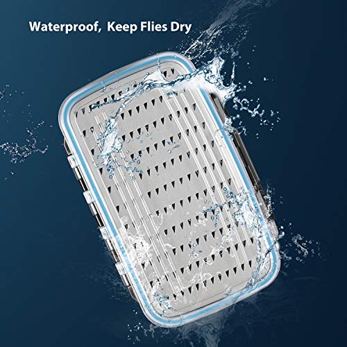 Angelkoffer leer Angelzubehör Köderbox Angelbox Spoon Box transparenter Angelkasten mit Griff Kunststoff Angel Zubehör… – Bild 8