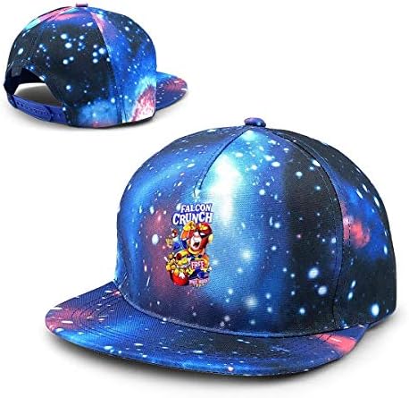 Falcon Crunch Super Smash Brothers Captain Falcon Beautiful Starry Sky Adjustable Baseball Cap for Men and Women