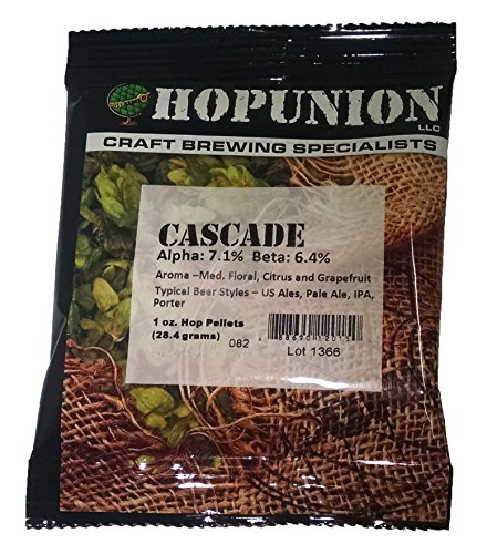 Hopunion US Hop Pellets for Home Brew Beer Making (US Cascade)
