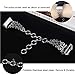 somoder Bling Bands Compatible with Fitbit Charge 4 / Fitbit Charge 3, Vintage Chain Jewelry Cuff Bracelet with Rhinestone Replacement for Women Ladies Girls [S Hollow Version]
