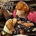 CreepyParty Deluxe Novelty Halloween Latex Animal Dog Head Mask (Basset Hound)