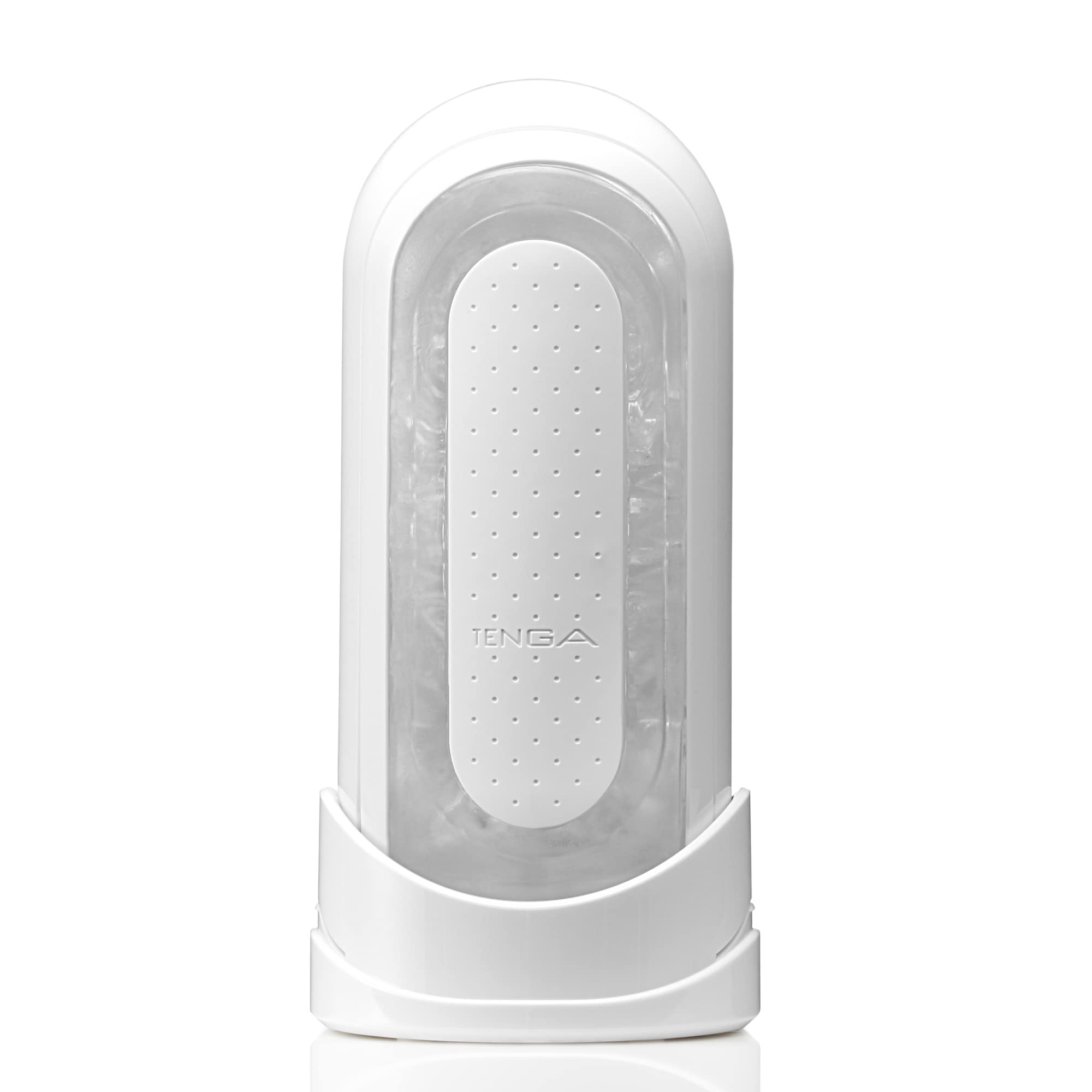 TENGA FLIP Zero Blanco Edición Suave| Diseño abatible|Juguete sexual para hombres fácil de lavar| Stroker de lujo con almohadillas de presión crea succión al vacío