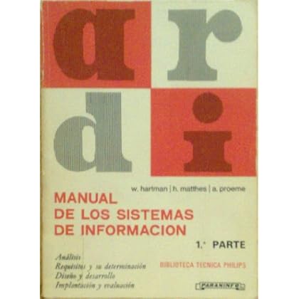 Manual de los sistemas de informacion; t.1