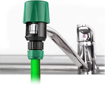 Rongdu - Conector adaptador de grifo de agua para manguera de grifo de