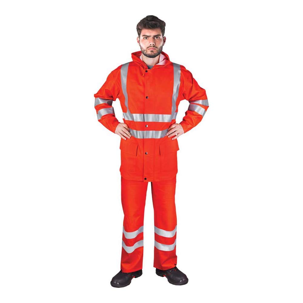Reis Kplpufluo_Cxxxl Protective Rainproof Set, Red, XXXL Size