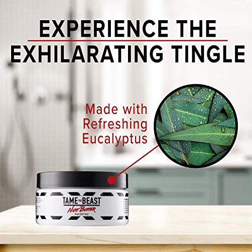 Nutt Butter Mens Lotion for Groin Back & Body Essential Oils Tingle