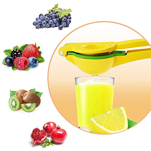 United Premium Quality Metal Lemon Lime Squeezer - Manual Citrus Press Juicer - Thumbnail 7