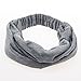 DANMY Women Elastic Flower Printed Head wrap Headband Young Girls Twist Knotted Hair Band