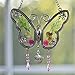 BANBERRY DESIGNS Nurse Gift Set Butterfly Suncatcher with Pressed Flower Wings & Candleholder - Gifts for Nurses - Nurse Practitioners - Nurse Gifts - Nurse Graduation Gifts