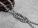 Suyi Trendy Crystal Long Necklace All-Match Style Shining Clothing Sweater Chain Black