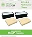Crucial Vacuum Replacement Clean View Filter Kit Compatible with Bissell CleanView Part 2032663, 203-2663, 2032662, 203-2662 Models 2410,3918, 9595, B0021, 3583, 1330K, 7636, 14522, 2410, 8531 4 Pack