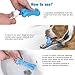 Chooseen Dog Toothbrush Stick Upgraded Dog Chew Toys Bone Bite Resistant Dental Care Effective Teeth Cleaning Blue for Small Medium Dogs Pets