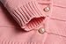 eTree Little Girls' Baby Cute Pearl Bow Buttons Cashmere Cardigan Sweaters