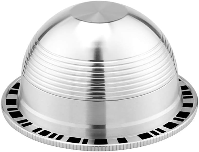 Jytrading Coffee Capsule, Stainless Steel Refillable Reusable Pod Replace for Vertuoline