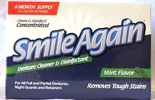 Smile Again Denture Cleaner - Cleans And Disinfects!