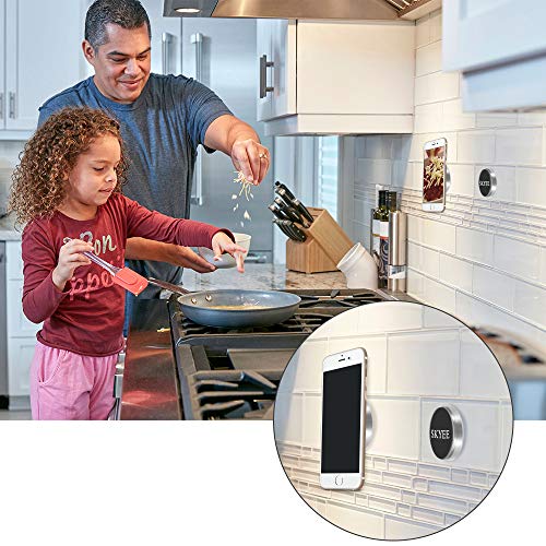 SKYEE [2 Stücke KFZ Handyhalterung Magnet mit 3M Klebersticker für Armaturenbrett Wand, Universal Handyhalterung Auto… – Bild 5
