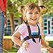 Brica By-My-Side Safety Harness Backpack, Pink/Gray