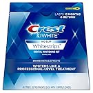 Crest 3D White Professional Effects Whitestrips Teeth Whitening Strips Kit, 20 Treatments