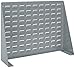 Akro-Mils 98600 Louvered Steel Panel Bench Rack for Mounting AkroBins, 28-Inch L by 20-Inch H by 8-1/2-Inch W, Grey