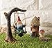 Juvale Fairy Garden Accessories Kit -10-Piece Miniature Gnome and Mushroom Figurines, Decorative Set for Lawn, Outdoor, Backyard, Front Patio, Home Decoration, Housewarming, Wedding Gift