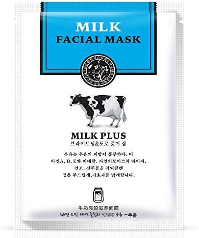 Cow Milk Nourishing Face Mask Moisturizing Silk Anti-Wrinkle