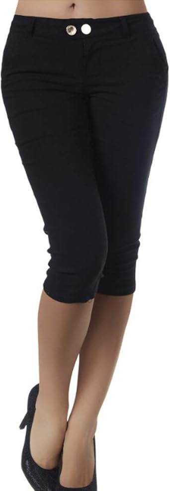 business casual capris