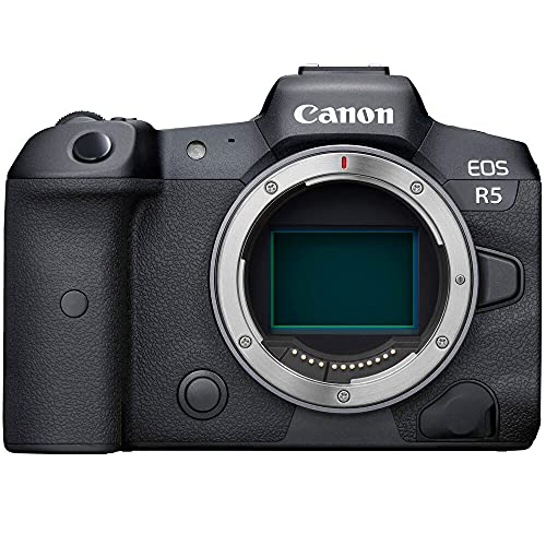 Canon EOS R5 Mirrorless Digital Camera (Body Only) (4147C002) + 64GB